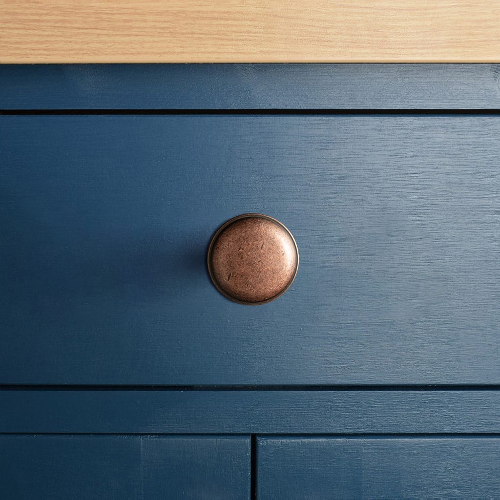 Classic Mushroom Cabinet Knob Zinc Alloy Round Cabinet Knob with Backplate for Kitchen Cabinet