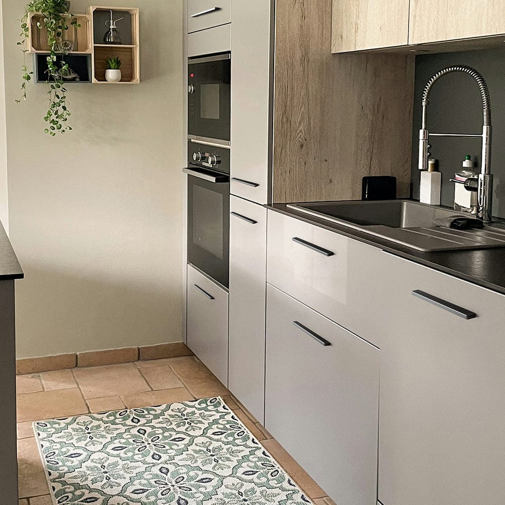 Modern Aluminum Knurled Cabinet Pull Handles - Comfortable Grip & Long - lasting