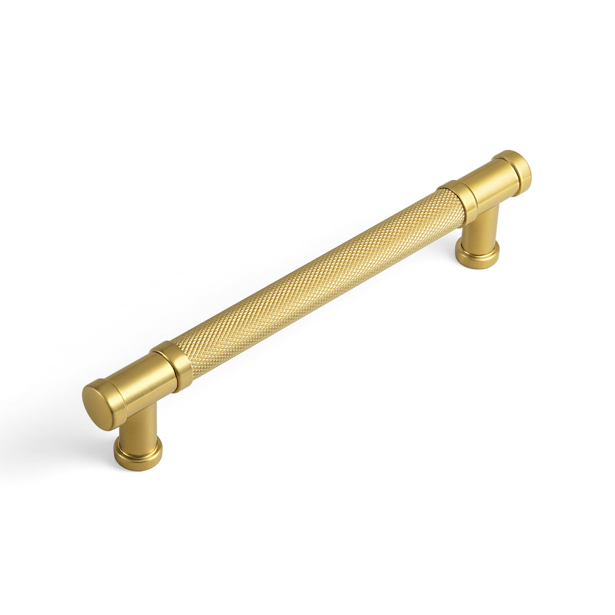 Knurled Metal Alloy Vintage Bronze Bar Pull Kitchen Hardware