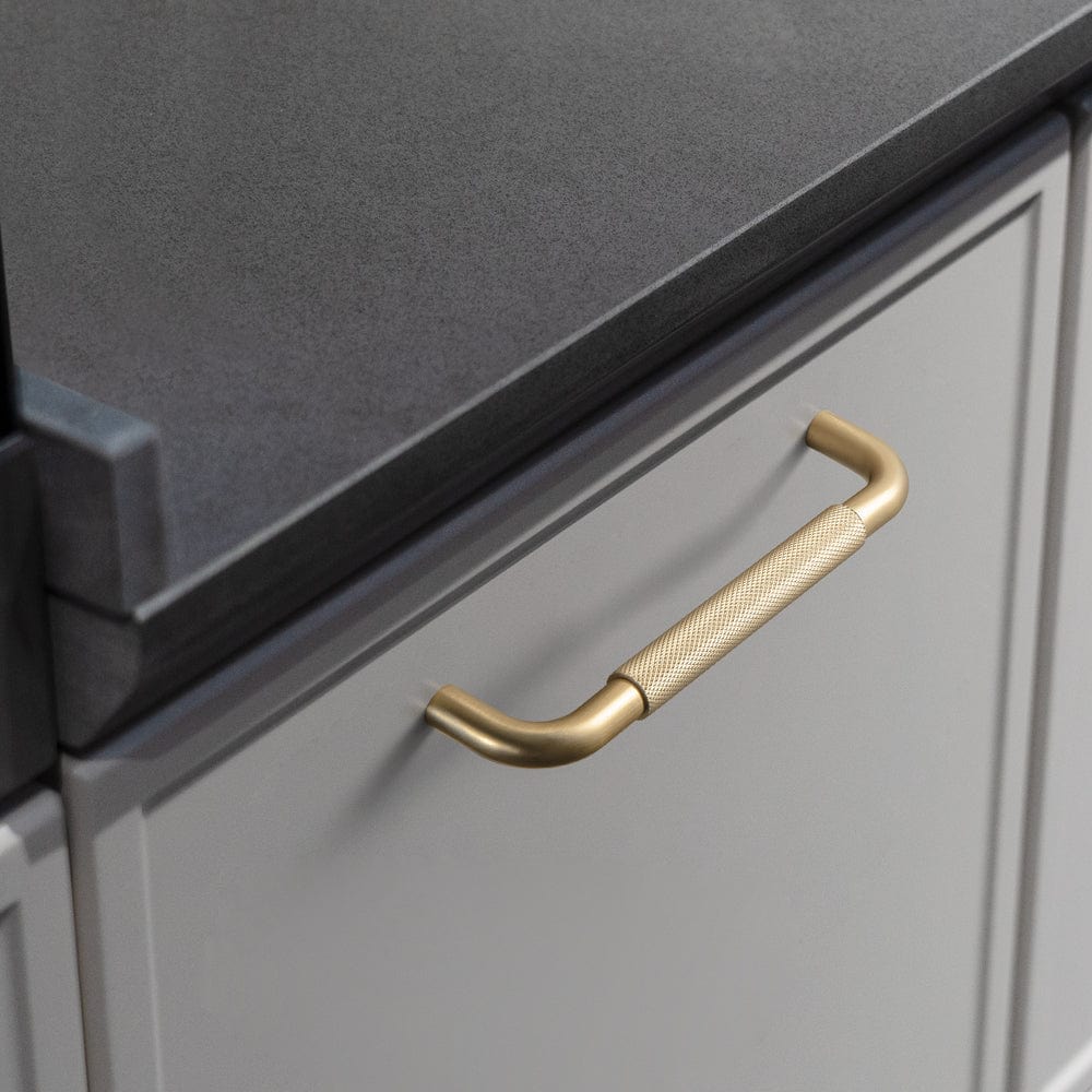 Knurled Cabinet Knobs Solid Metal Alloy Bar Pulls Handles for Closet Wardrobe Dresser