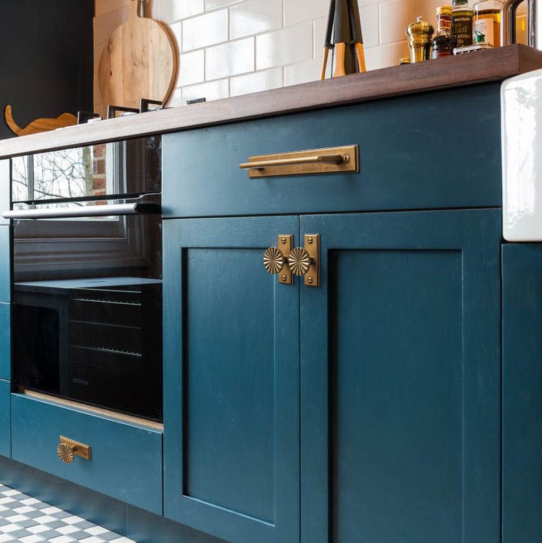 Semicircular Antique Brass Cabinet Pulls Half Moon Shaped Bin Cup Drawer Pull