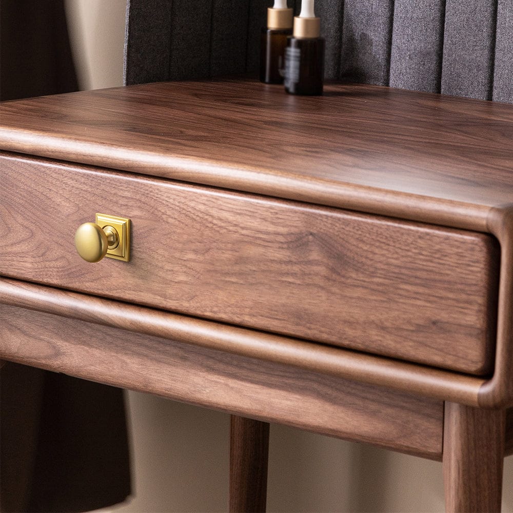 Antique Brass Zinc Alloy Cabinet Knob with Back Plate Single Hole Center Cabinet Hardware for Bedroom Kitchen