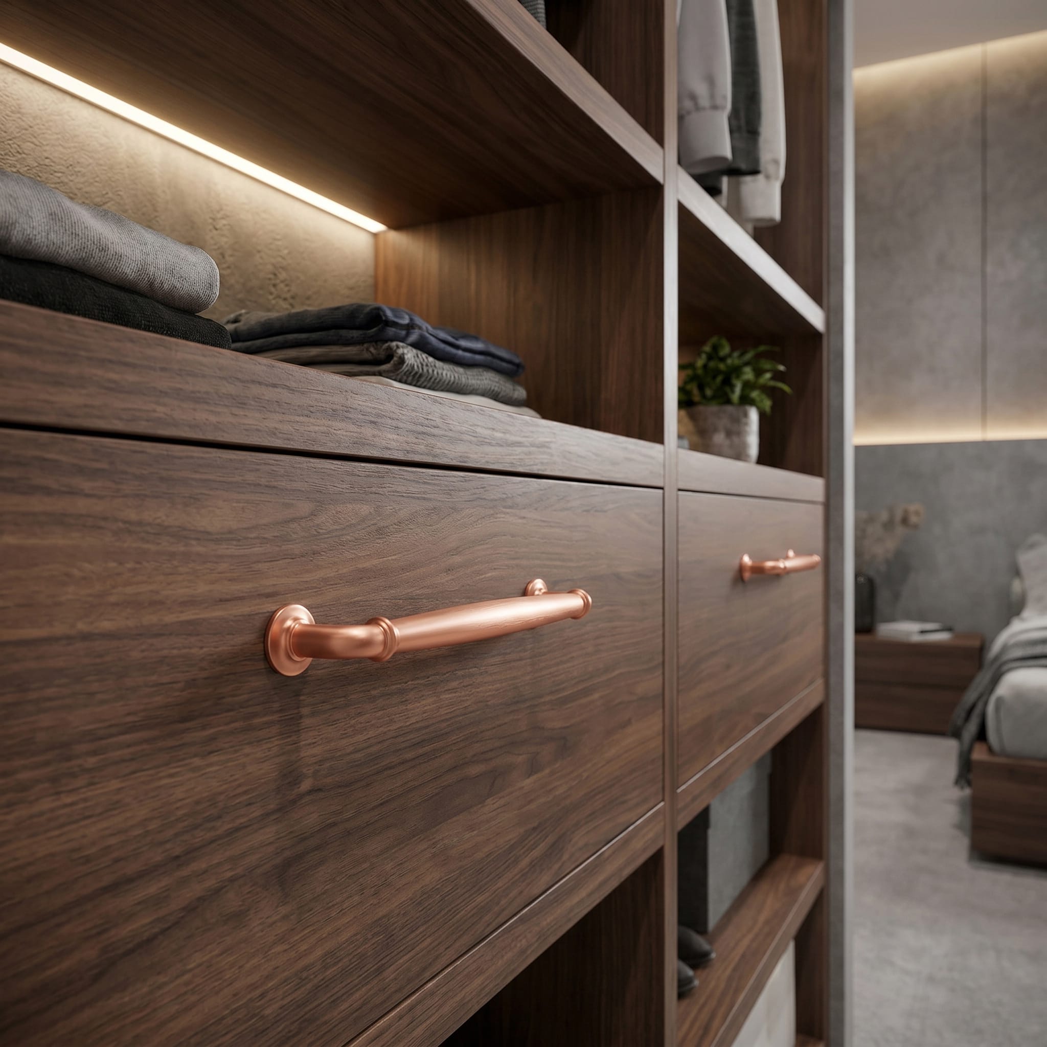 Decorative Cabinet Pulls with Eye-Catching Geometric & Curved Silhouettes