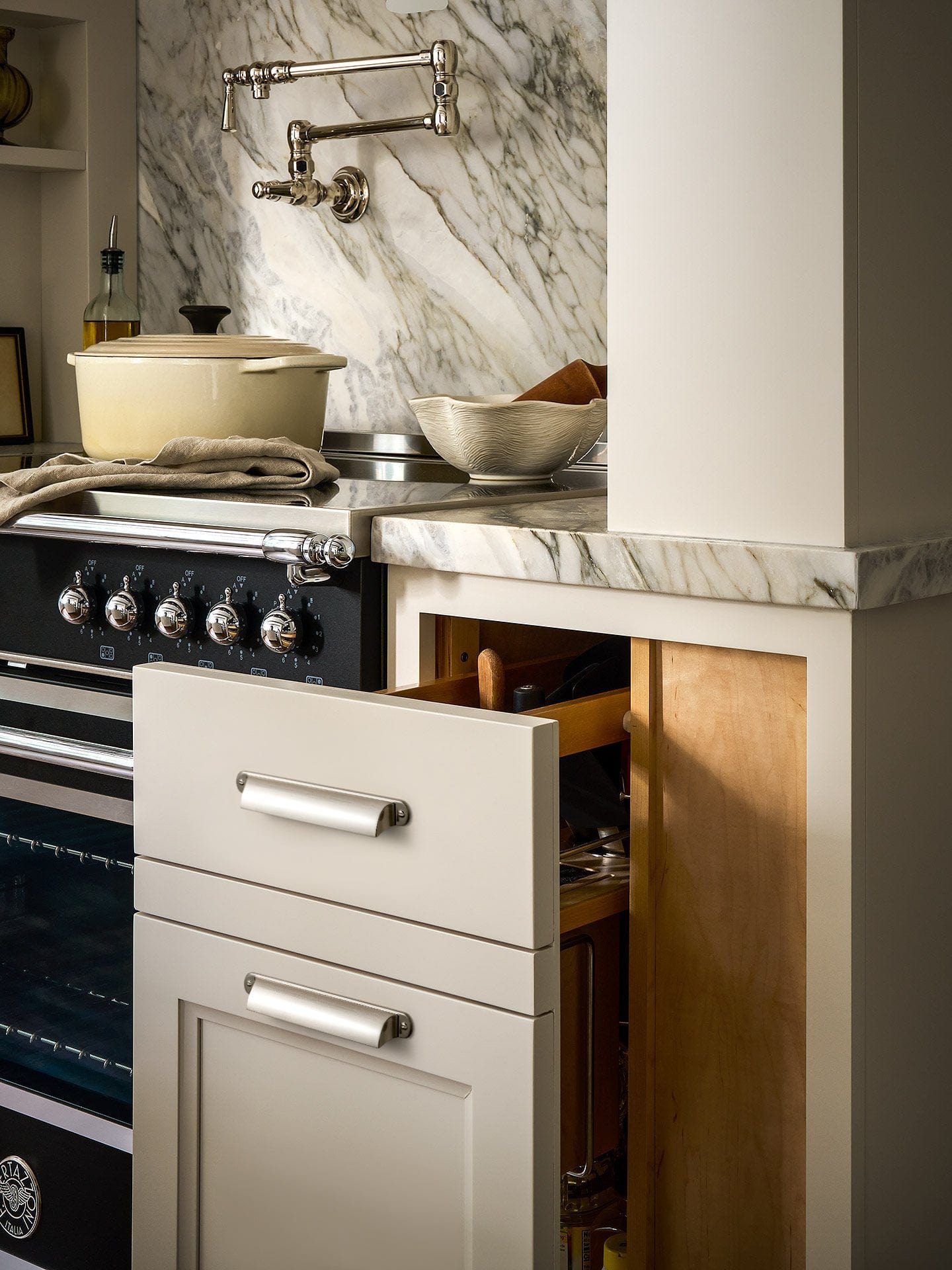 Modern Multi-Color Cabinet Cup Pulls Bin Drawer Pull Stylish Hardware for Furniture Upgrades