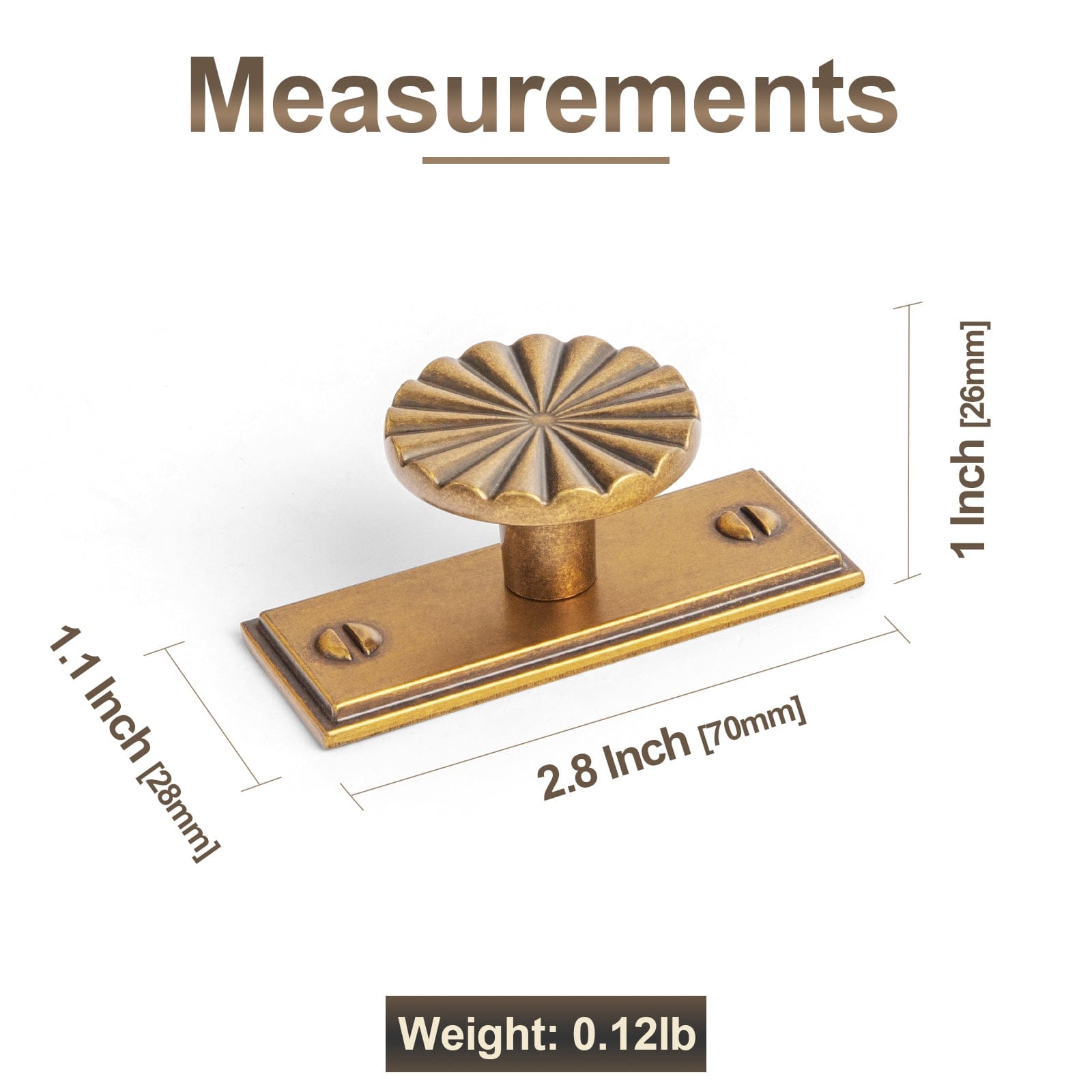 Semicircular Antique Brass Cabinet Pulls Half Moon Shaped Bin Cup Drawer Pull