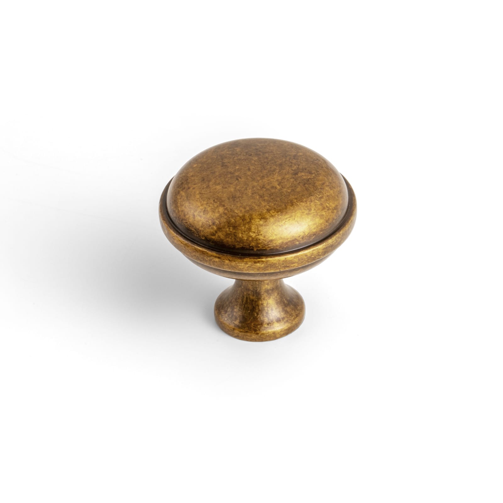 Classic Mushroom Cabinet Knob Zinc Alloy Round Cabinet Knob with Backplate for Kitchen Cabinet