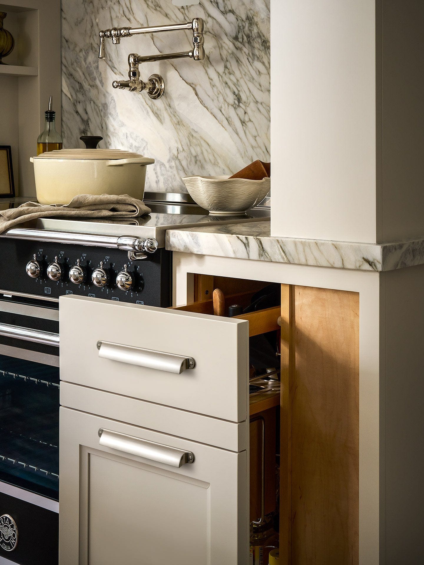 Modern Multi-Color Cabinet Cup Pulls Bin Drawer Pull Stylish Hardware for Furniture Upgrades