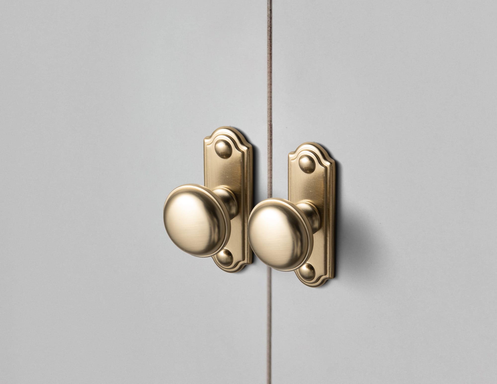 Classic Mushroom Cabinet Knob Zinc Alloy Round Cabinet Knob with Backplate for Kitchen Cabinet