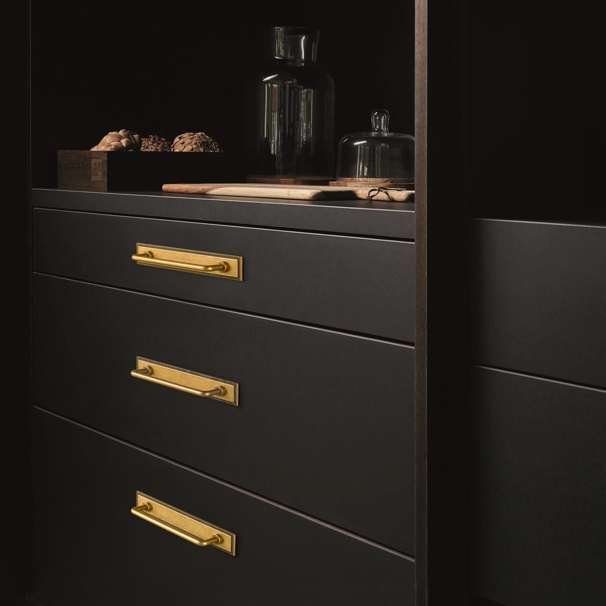 2 Pack Cabinet Bar Pulls with Back Plate Vintage Drawer Handles Home Improvement Hardware