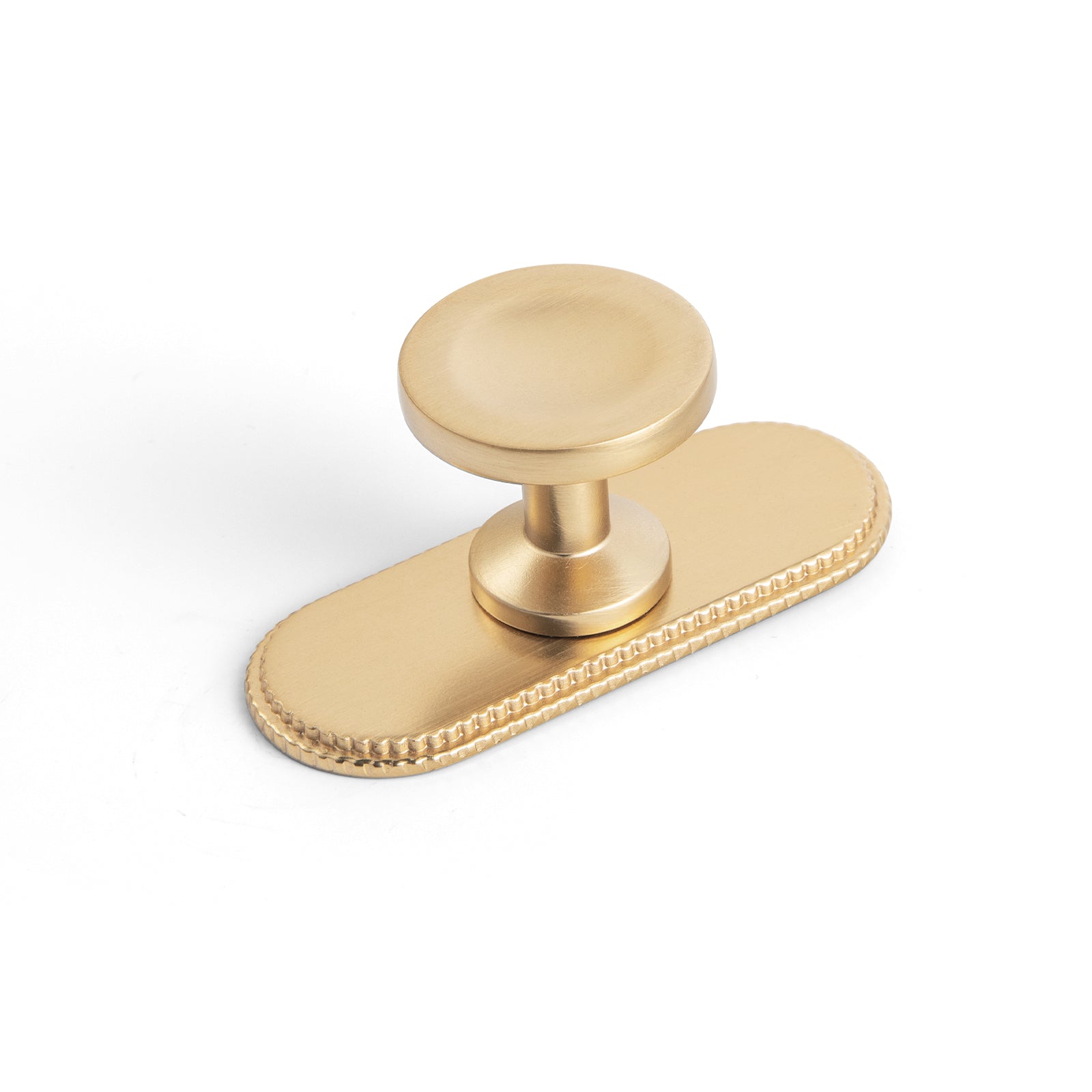 6 Pack Assorted Shaped Zinc Alloy Cabinet Hardware - Knobs and Back Plates for Stylish Furniture