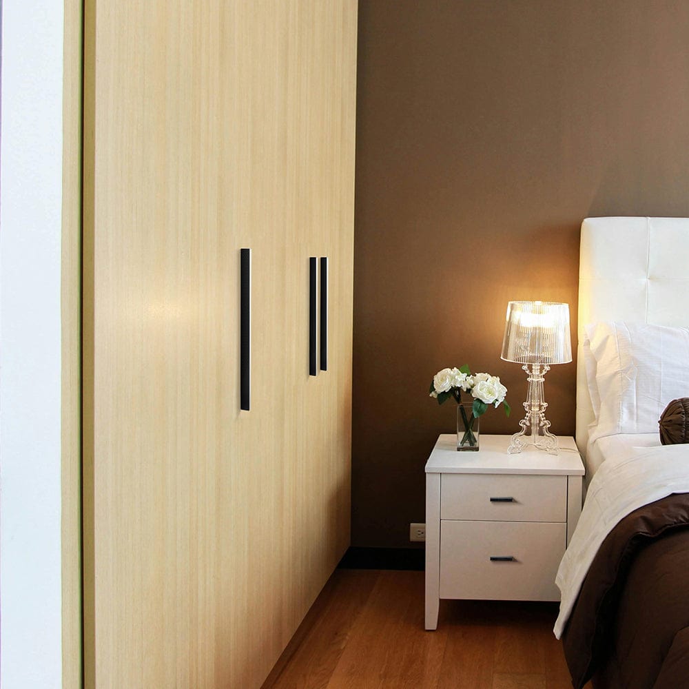 Modern Aluminum Knurled Cabinet Pull Handles - Comfortable Grip & Long - lasting