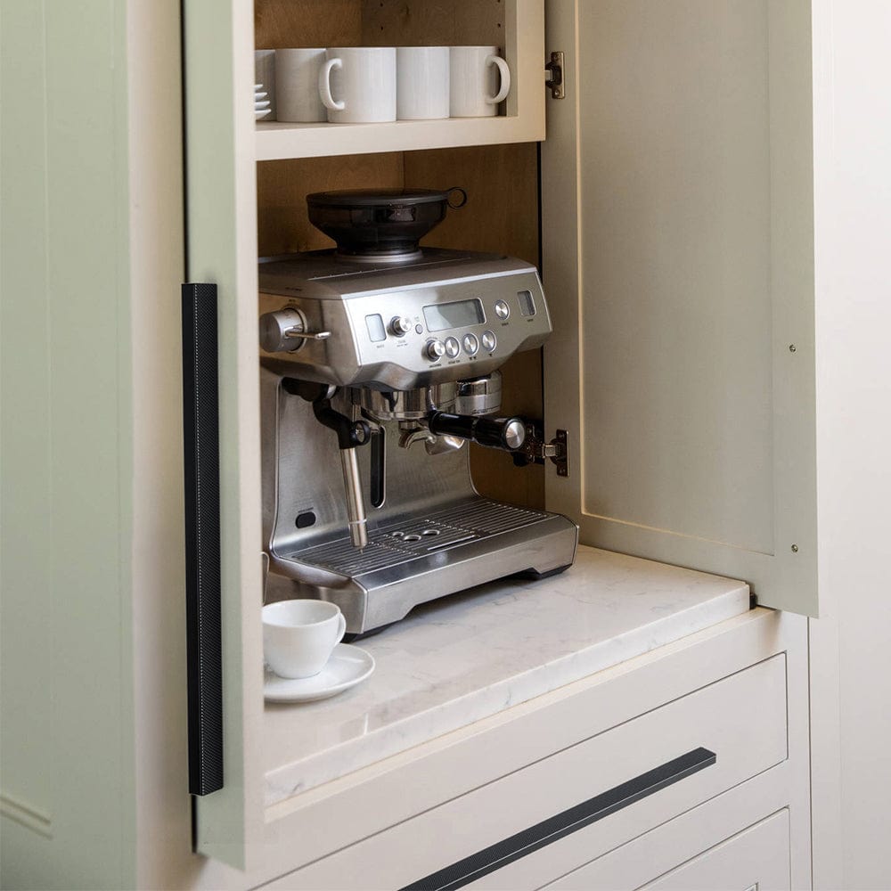 Modern Aluminum Knurled Cabinet Pull Handles - Comfortable Grip & Long - lasting