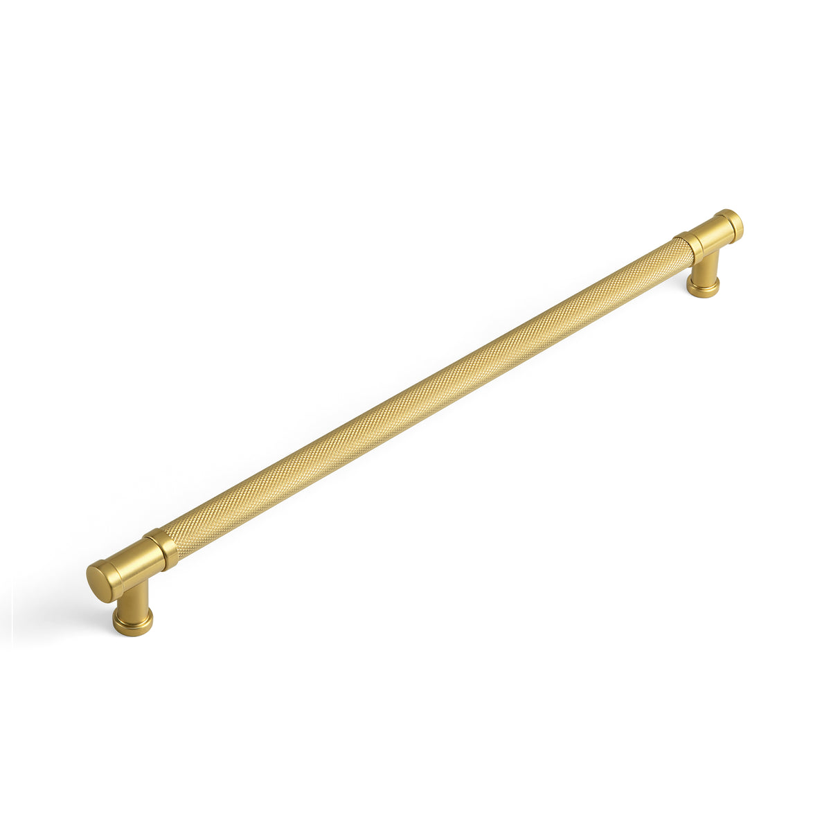 Knurled Metal Alloy Vintage Bronze Bar Pull Kitchen Hardware