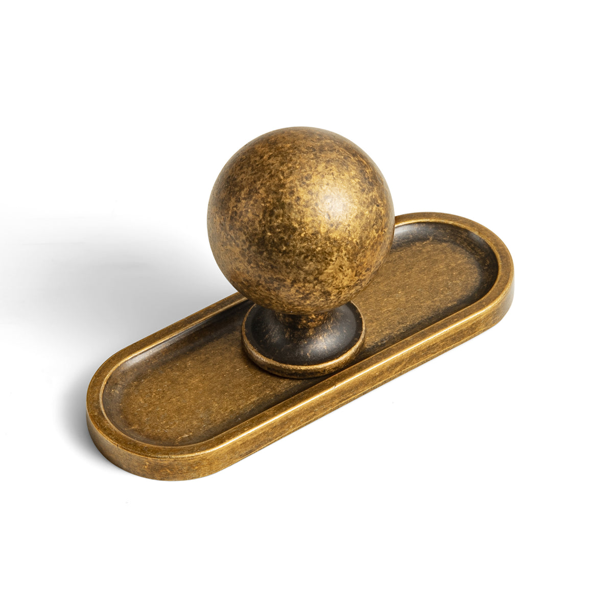 Round Ball Cabinet Knobs, Solid Zinc Alloy Drawer Knobs with Multiple Optional Backplates for Kitchen Furniture Hardware