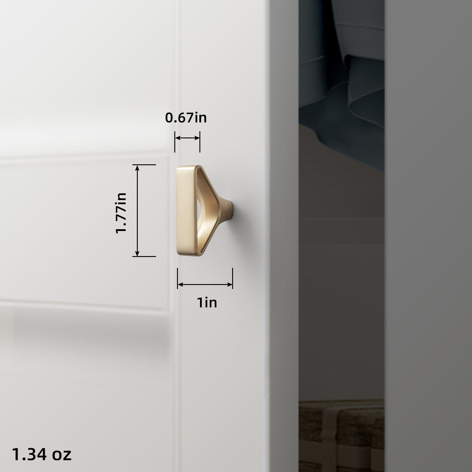 No-fingerprint Wardrobe Pulls Modern Unique Hollow Knobs Cabinet Pulls