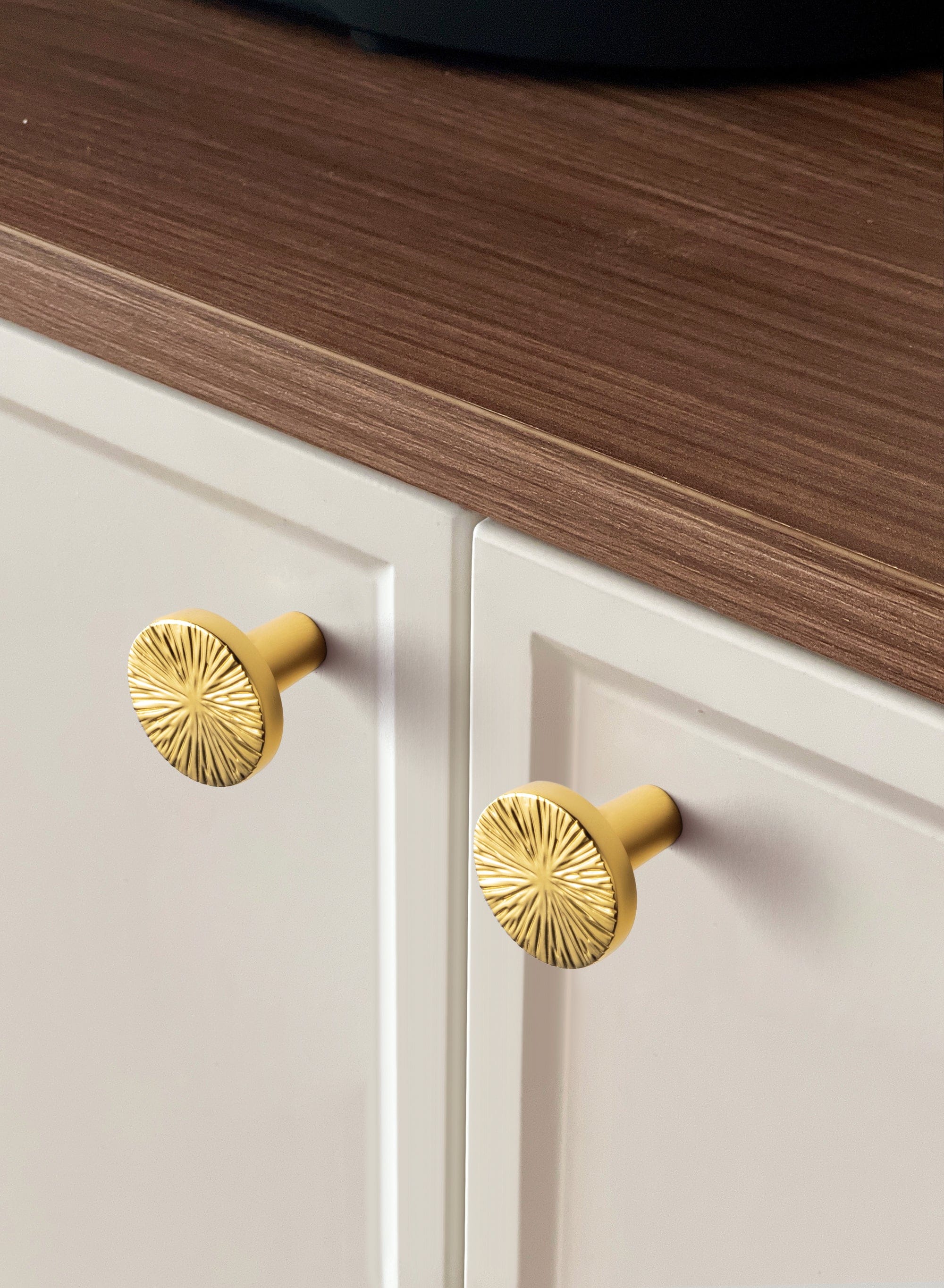 Striped Hammerline Cabinet Pulls Light Luxury Elegant Kitchen Hardware