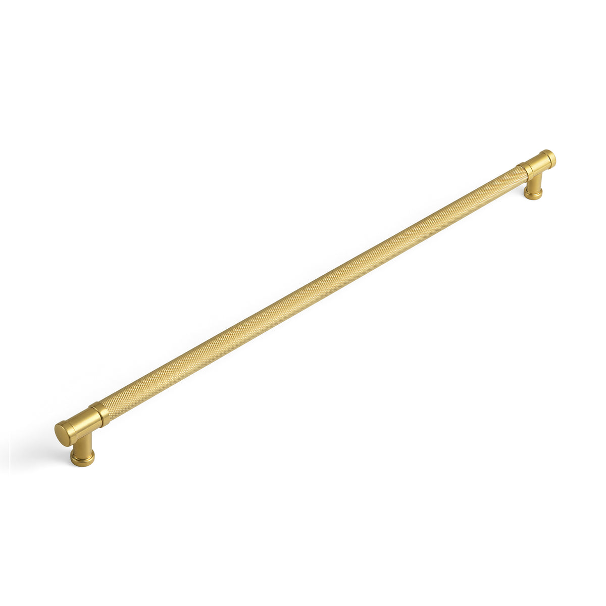 Knurled Metal Alloy Vintage Bronze Bar Pull Kitchen Hardware