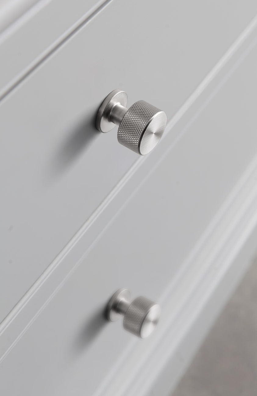 Single Hole Knurled Decorations Cabinet Large Knob Hardware for Bedroom Kitchen