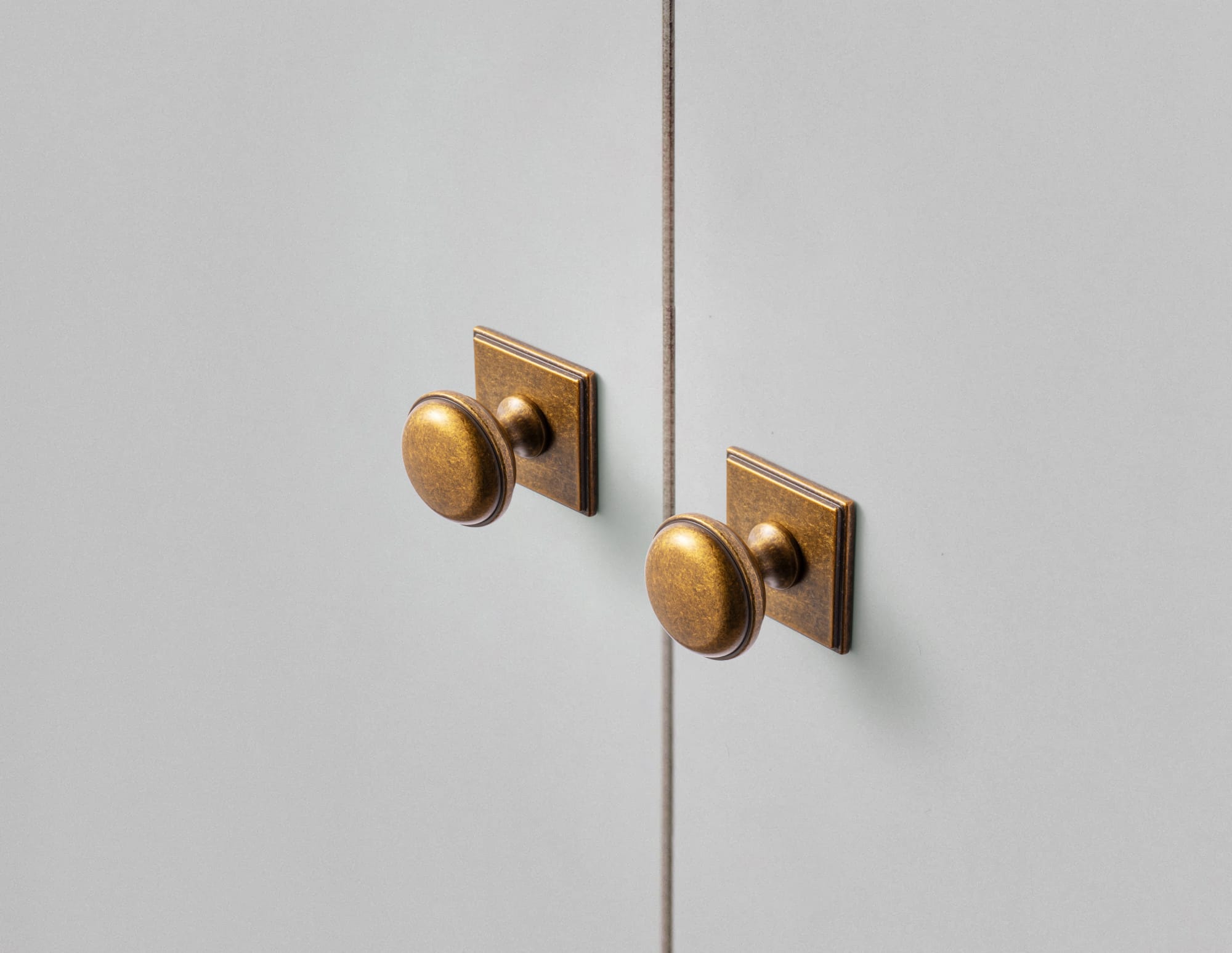 Classic Mushroom Cabinet Knob Zinc Alloy Round Cabinet Knob with Backplate for Kitchen Cabinet