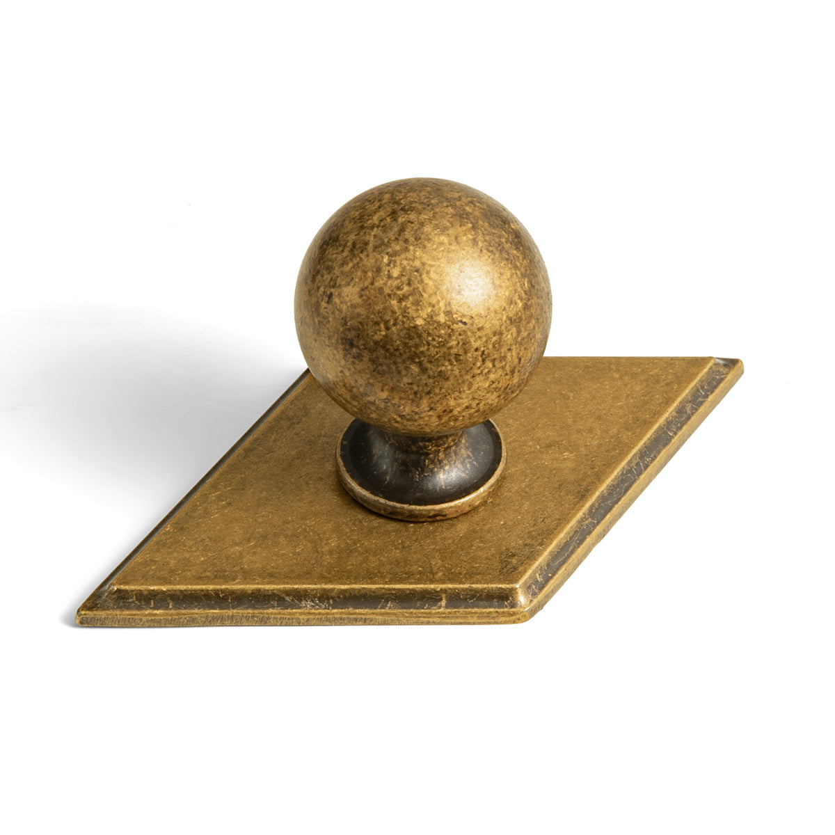 Round Ball Cabinet Knobs, Solid Zinc Alloy Drawer Knobs with Multiple Optional Backplates for Kitchen Furniture Hardware