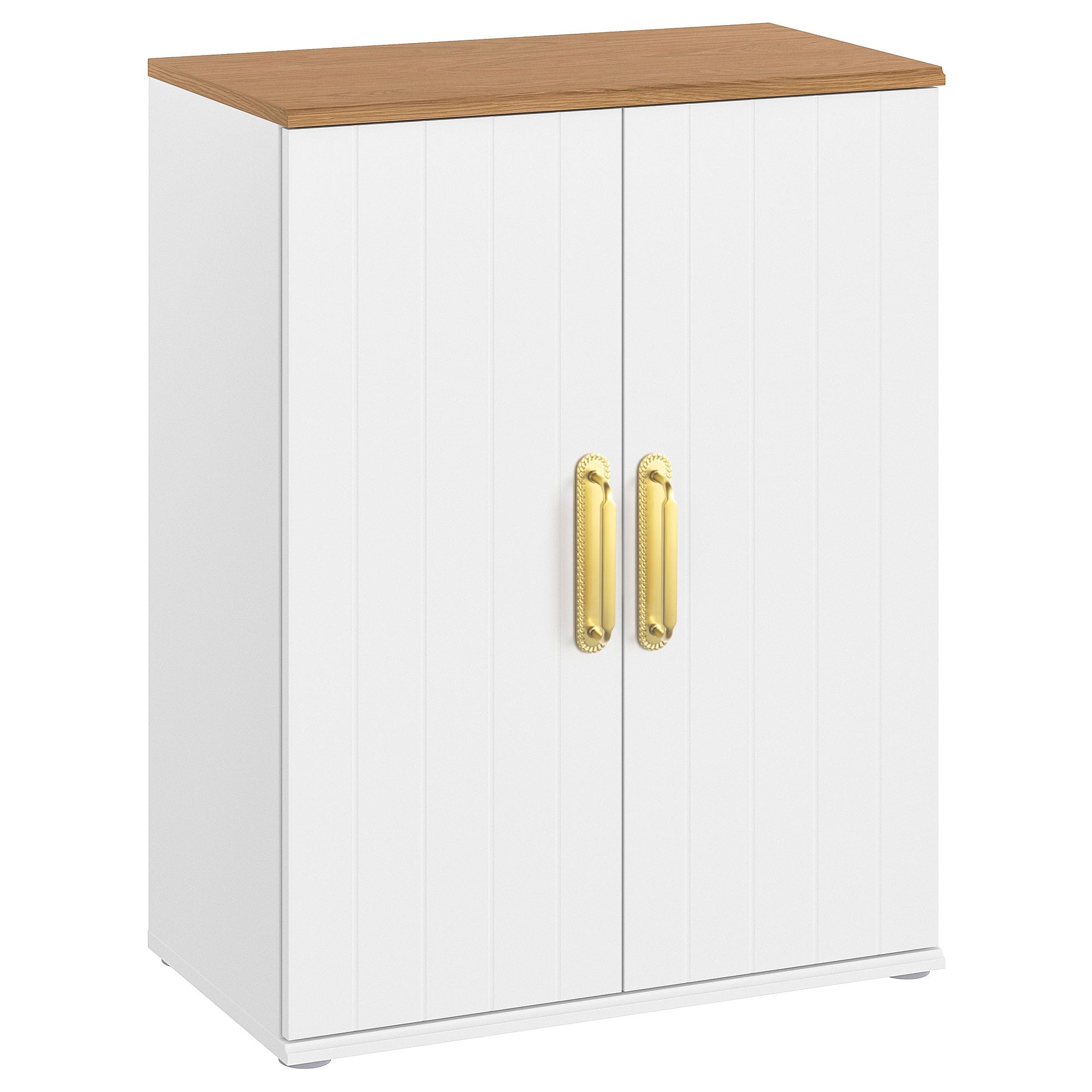 2 Pack Antique Brass Cabinet Pulls with Back Plate Zinc Alloy Drawer Handle with Long Back Plate