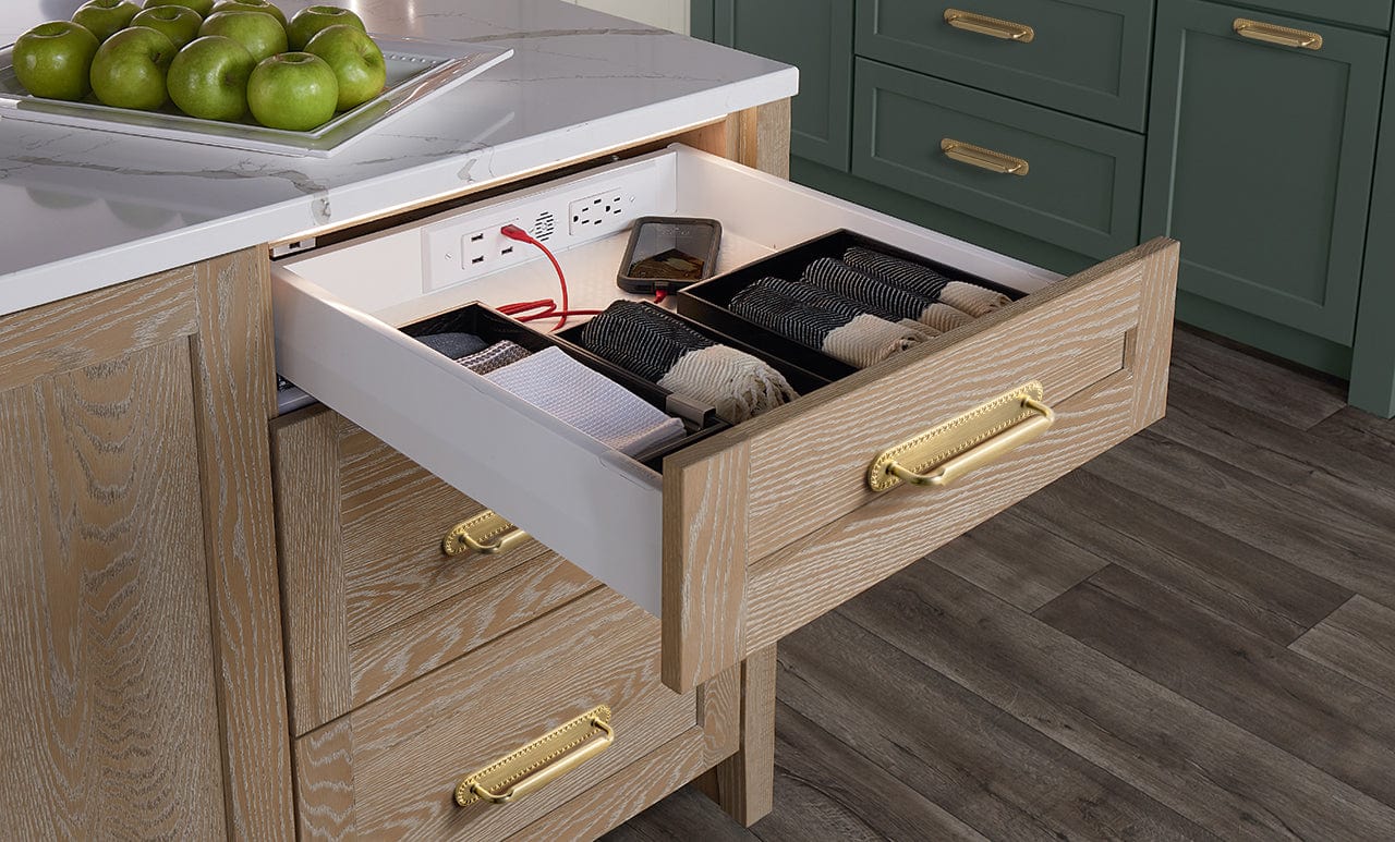 2 Pack Antique Brass Cabinet Pulls with Back Plate Zinc Alloy Drawer Handle with Long Back Plate