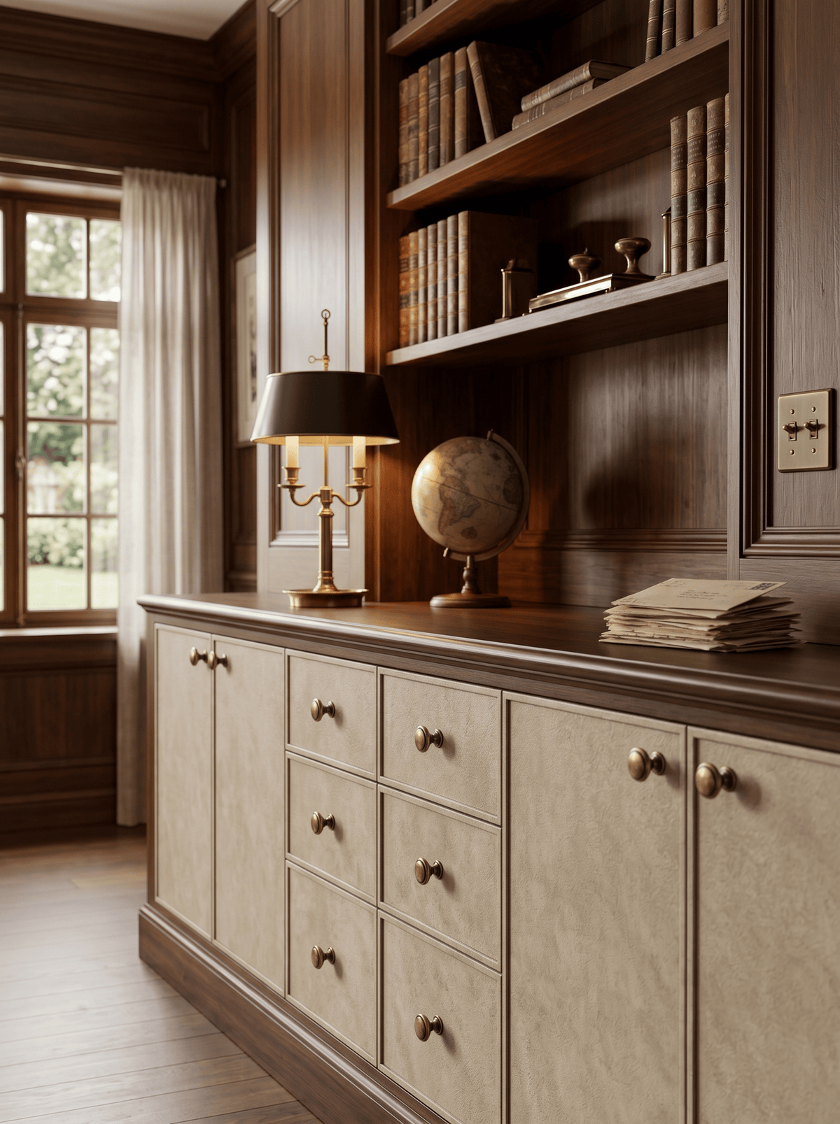 Premium Zinc Alloy Decorative Cabinet Knobs, Classic Round Furniture Pull Knobs for Kitchen Cabinet