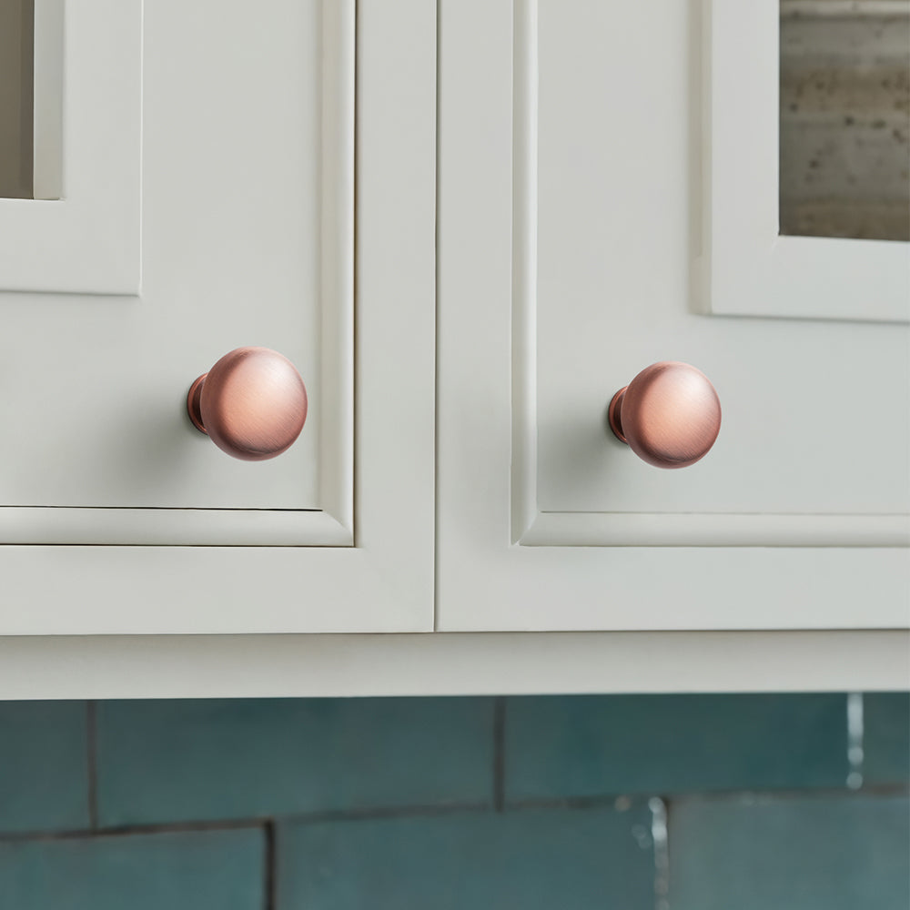 Mehrfarbiger klassischer Kommodenknopf, moderne, minimalistische, runde Schrankknöpfe