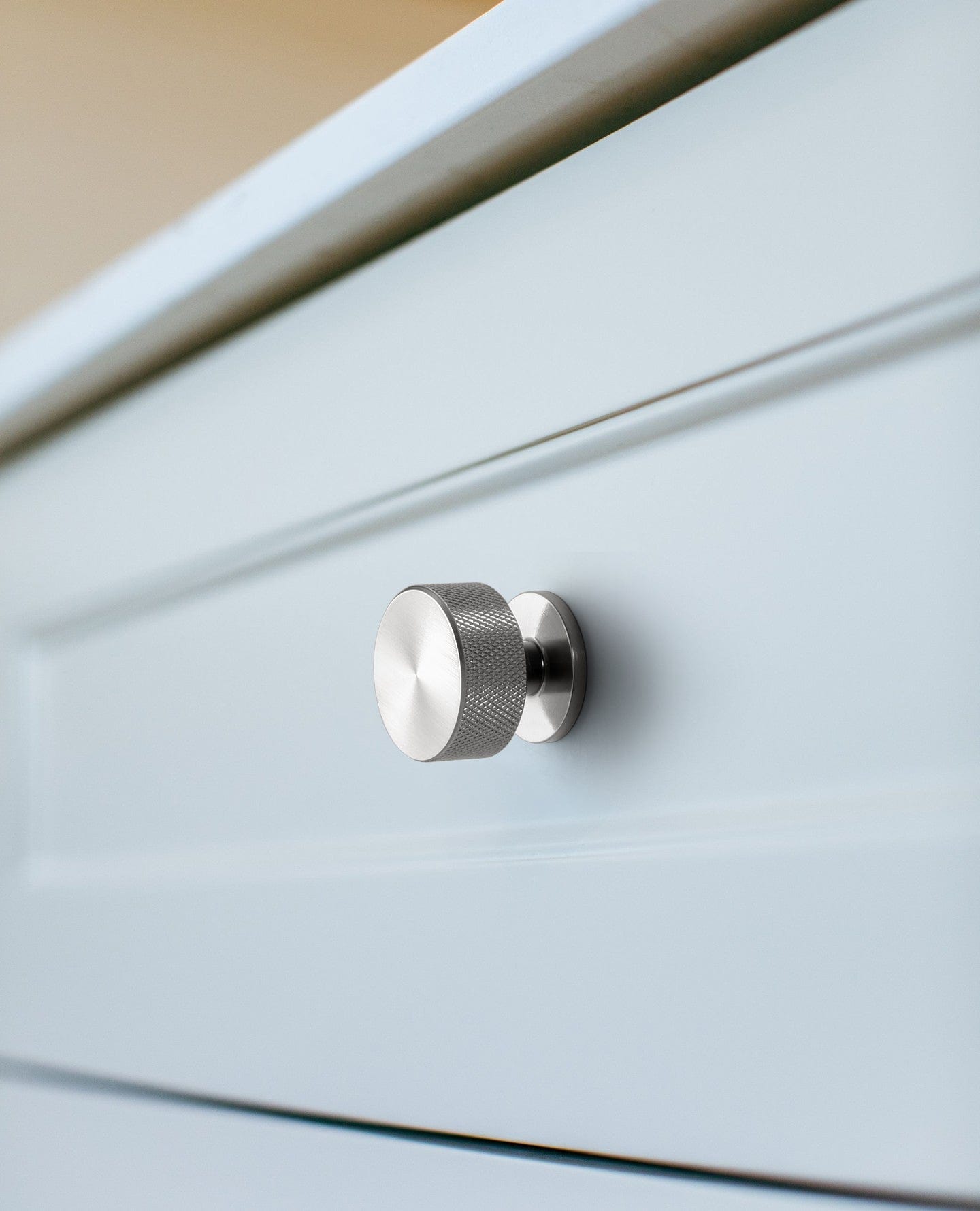 Single Hole Knurled Decorations Cabinet Large Knob Hardware for Bedroom Kitchen