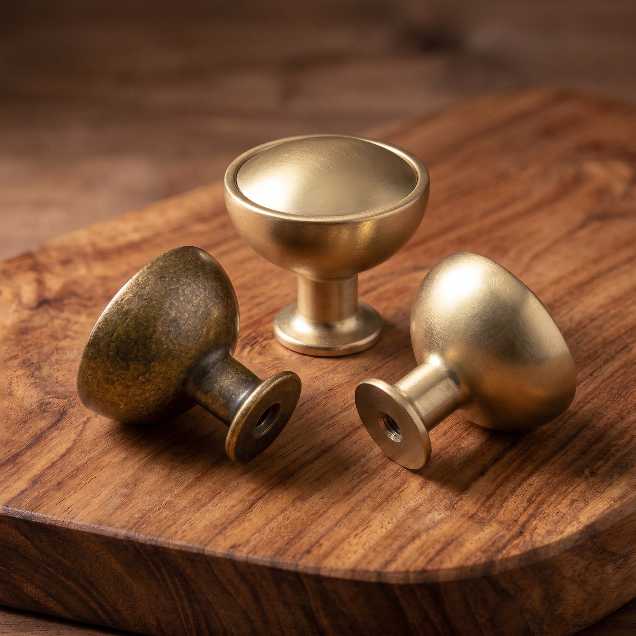 Goblet Shaped Zinc Alloy Cabinet Knobs, Vintage Wine Cup Round Drawer Knob for Kitchen Cabinet