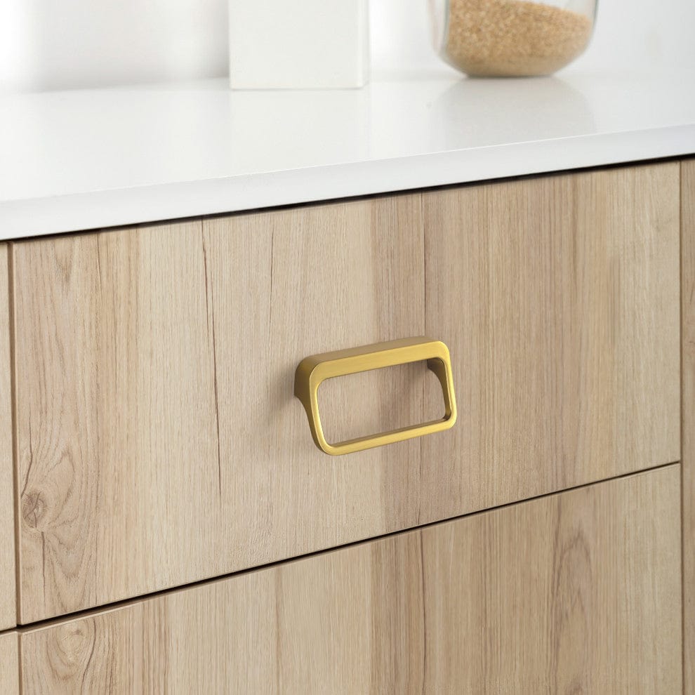 Modern Drawer Knobs Hollow Style Finger Pulls Multicolor