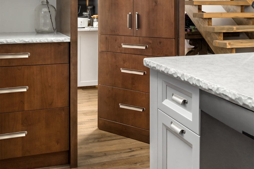 Modern Multi-Color Cabinet Cup Pulls Bin Drawer Pull Stylish Hardware for Furniture Upgrades
