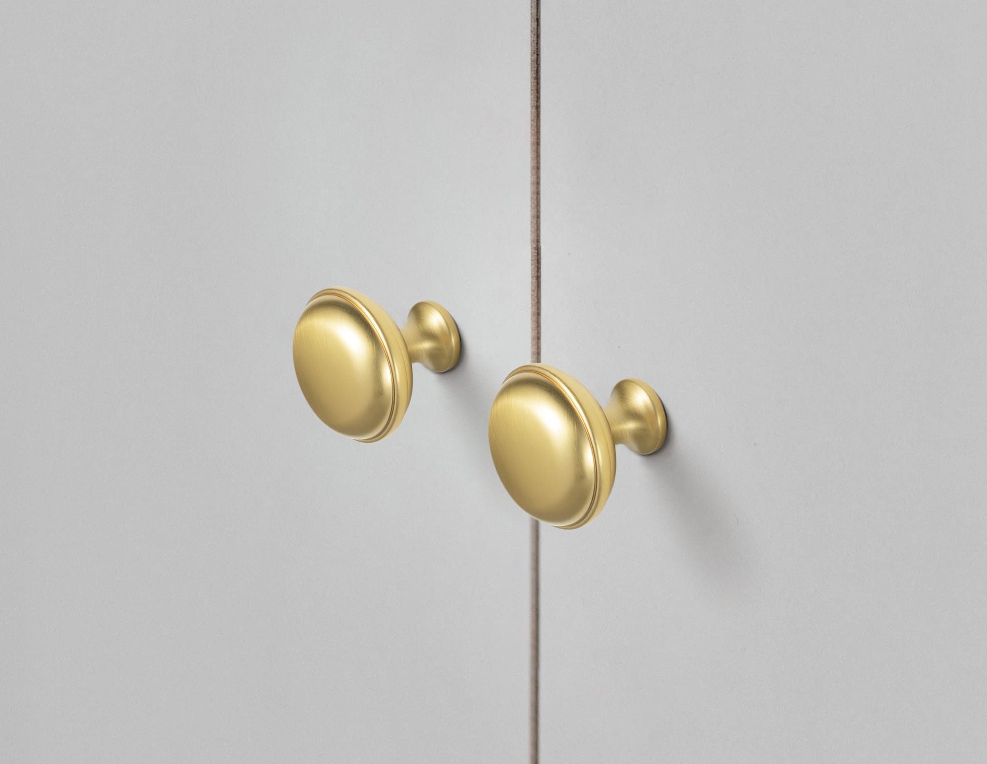 Classic Mushroom Cabinet Knob Zinc Alloy Round Cabinet Knob with Backplate for Kitchen Cabinet