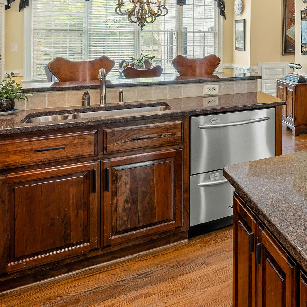 Modern Aluminum Knurled Cabinet Pull Handles - Comfortable Grip & Long - lasting