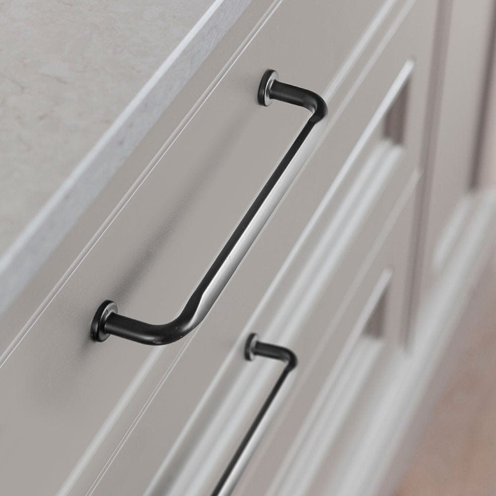 Minimalist Slim Design Zinc Alloy Cabinet Pulls – Rustic Hardware for a Streamlined Look