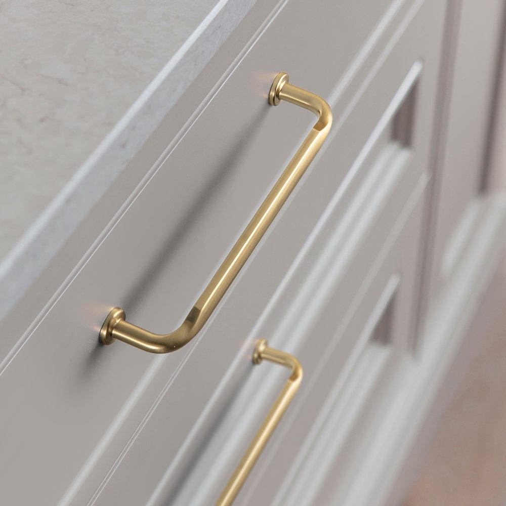 Minimalist Slim Design Zinc Alloy Cabinet Pulls – Rustic Hardware for a Streamlined Look