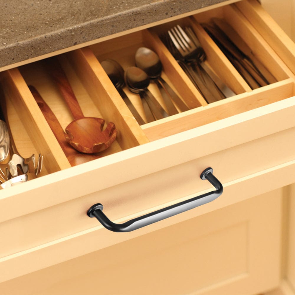 Minimalist Slim Design Zinc Alloy Cabinet Pulls – Rustic Hardware for a Streamlined Look