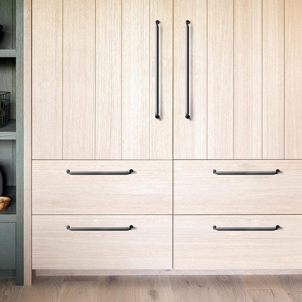 Minimalist Slim Design Zinc Alloy Cabinet Pulls – Rustic Hardware for a Streamlined Look