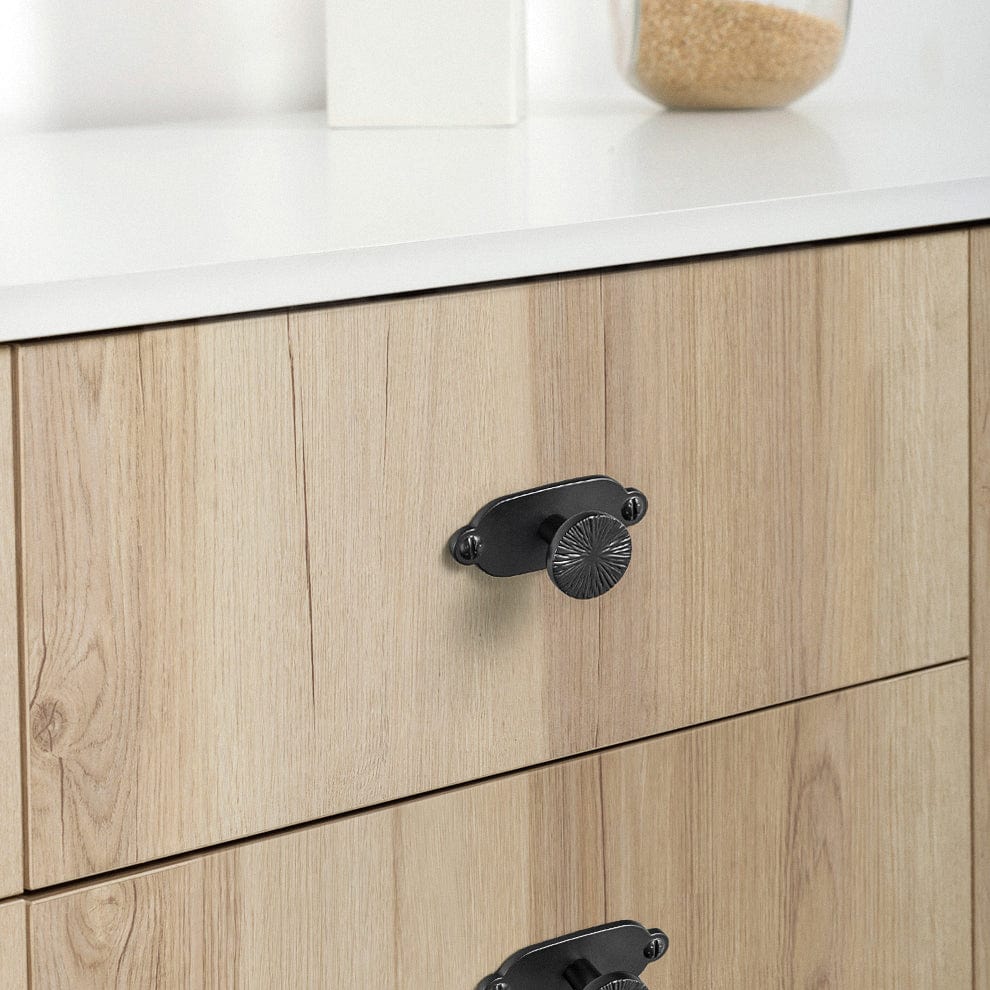 Striped Hammerline Cabinet Pulls Light Luxury Elegant Kitchen Hardware