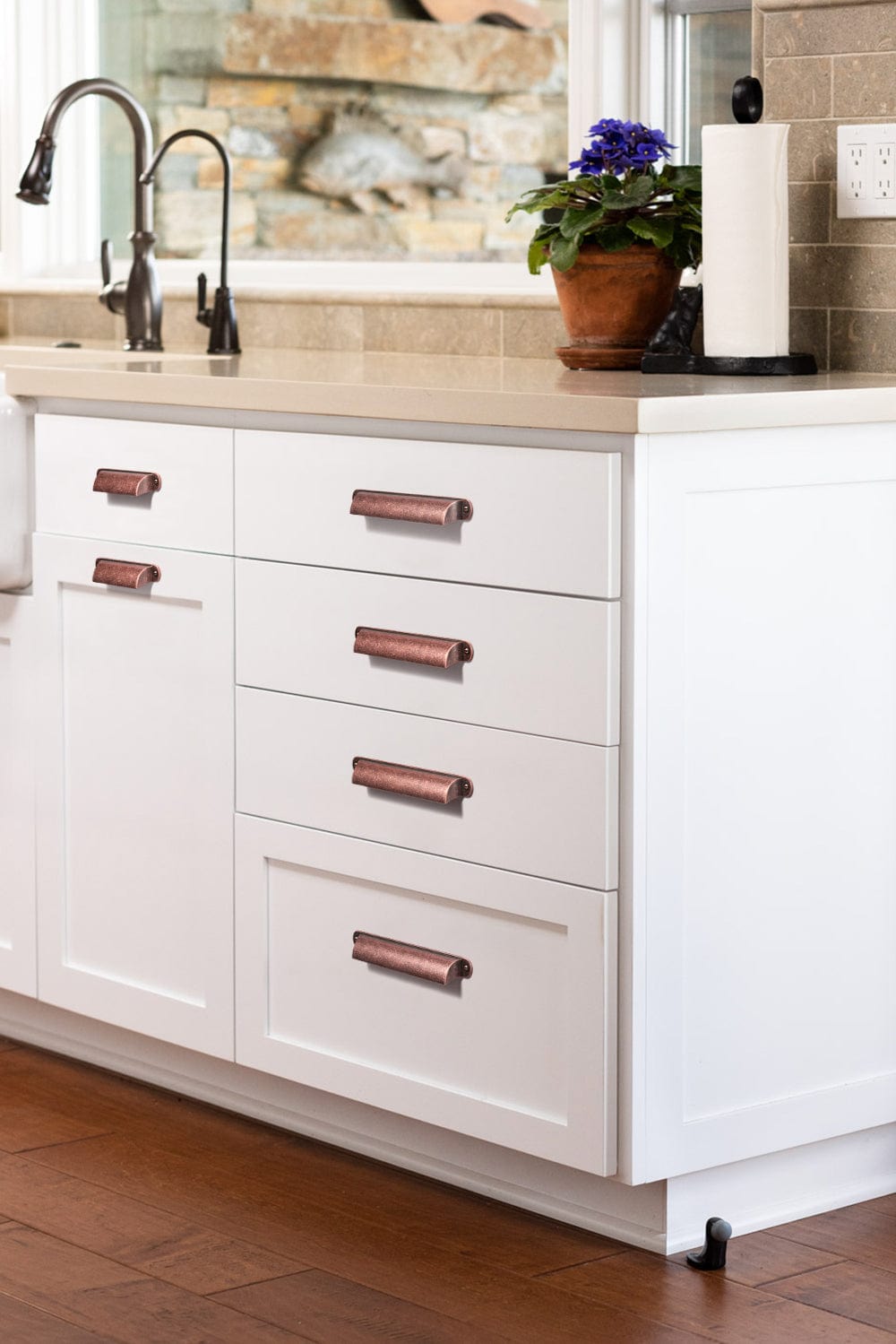 Modern Multi-Color Cabinet Cup Pulls Bin Drawer Pull Stylish Hardware for Furniture Upgrades
