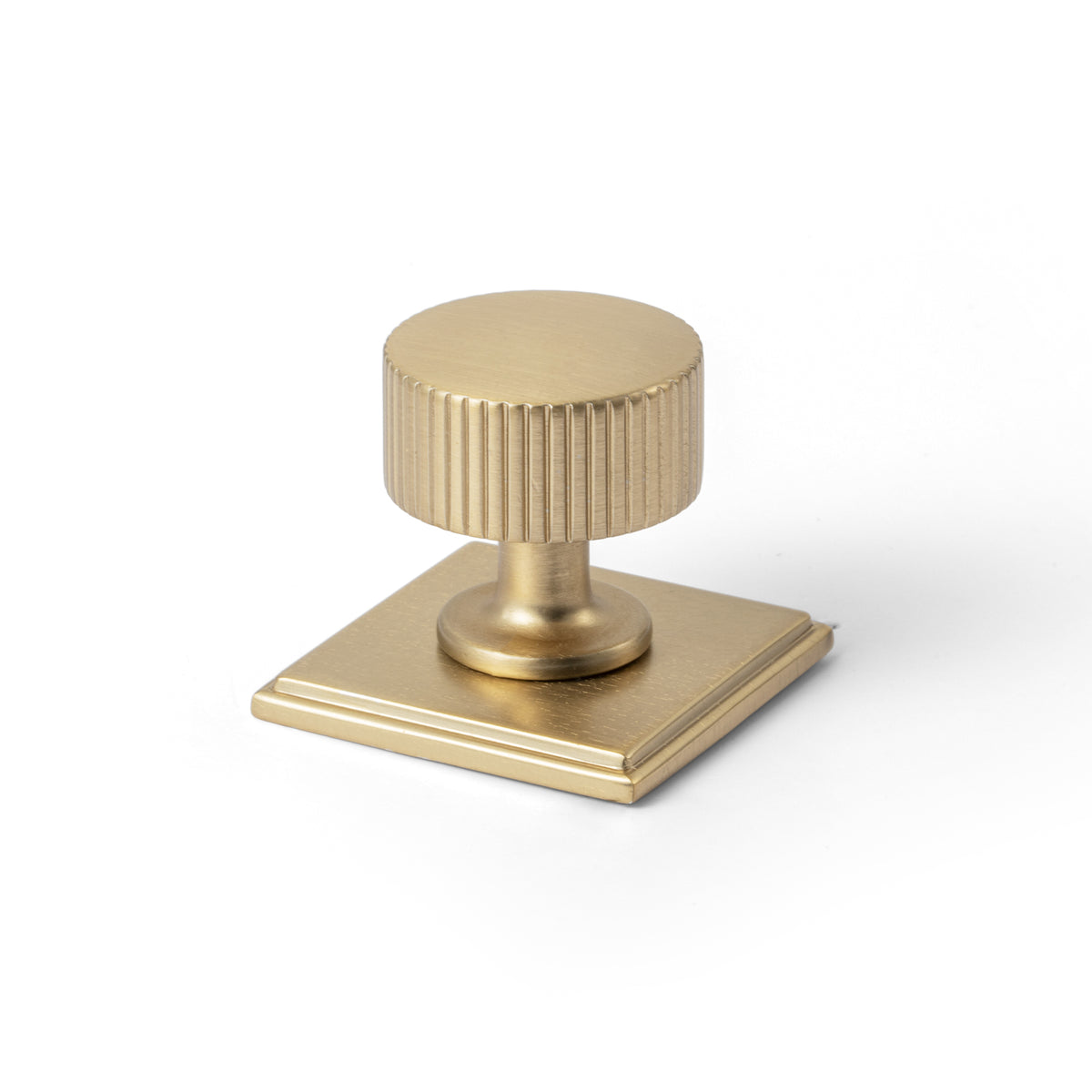 6 Pack Knurled Zinc Alloy Cabinet Knob with Assorted Decorative Backplates, Drawer Single Hole Knob