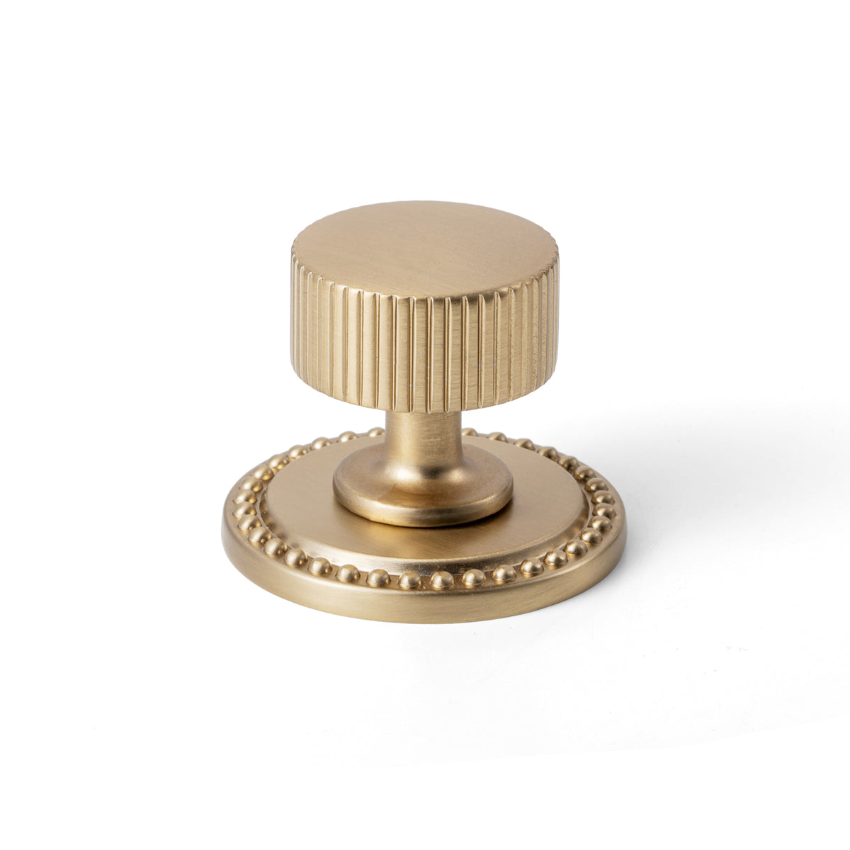6 Pack Knurled Zinc Alloy Cabinet Knob with Assorted Decorative Backplates, Drawer Single Hole Knob