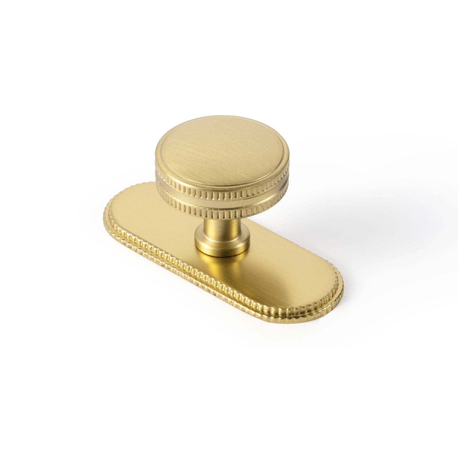 Distinctive Artistic Engravings Single Hole Round Cabinet Knob Retro Flair Kitchen Hardware