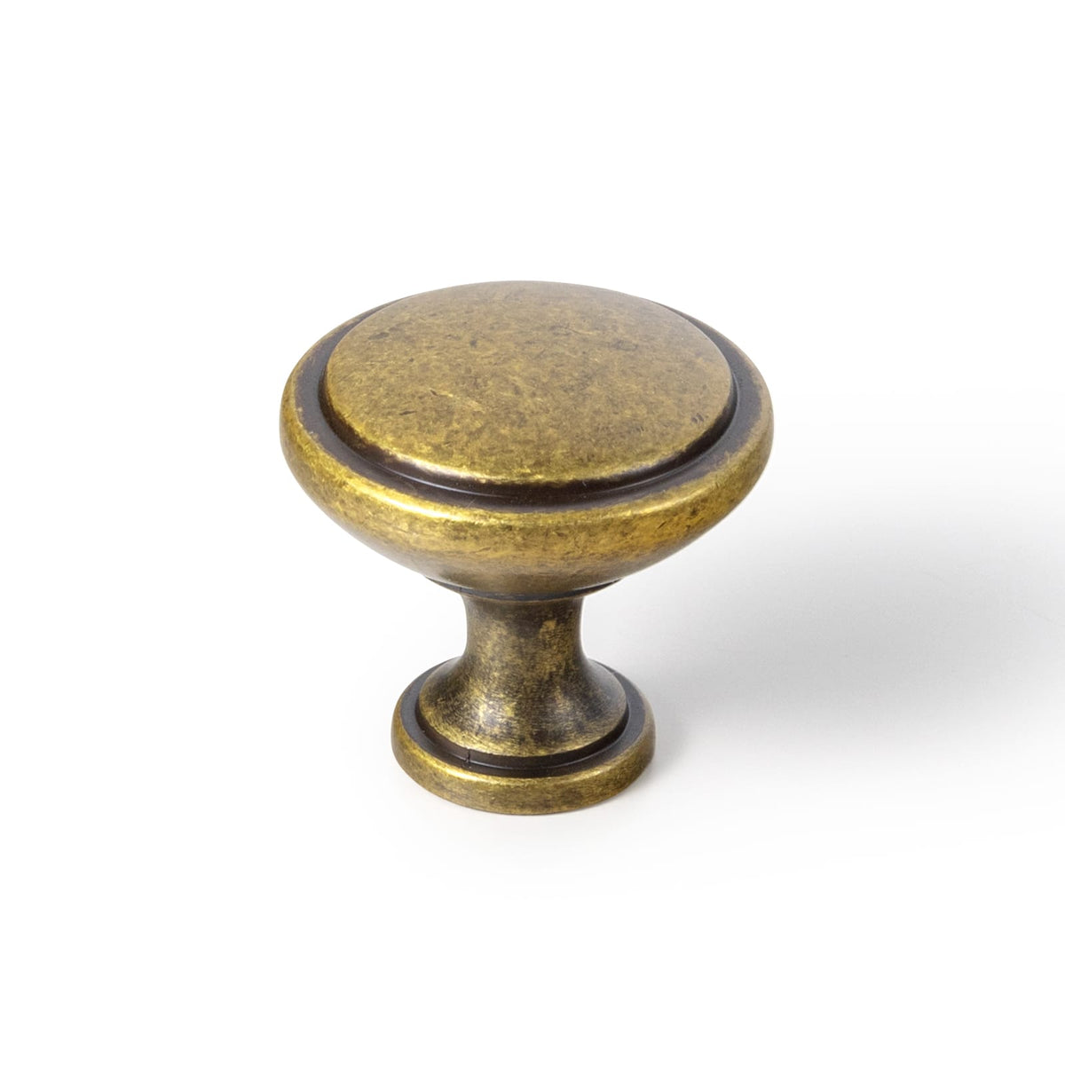 Premium Zinc Alloy Decorative Cabinet Knobs, Classic Round Furniture Pull Knobs for Kitchen Cabinet