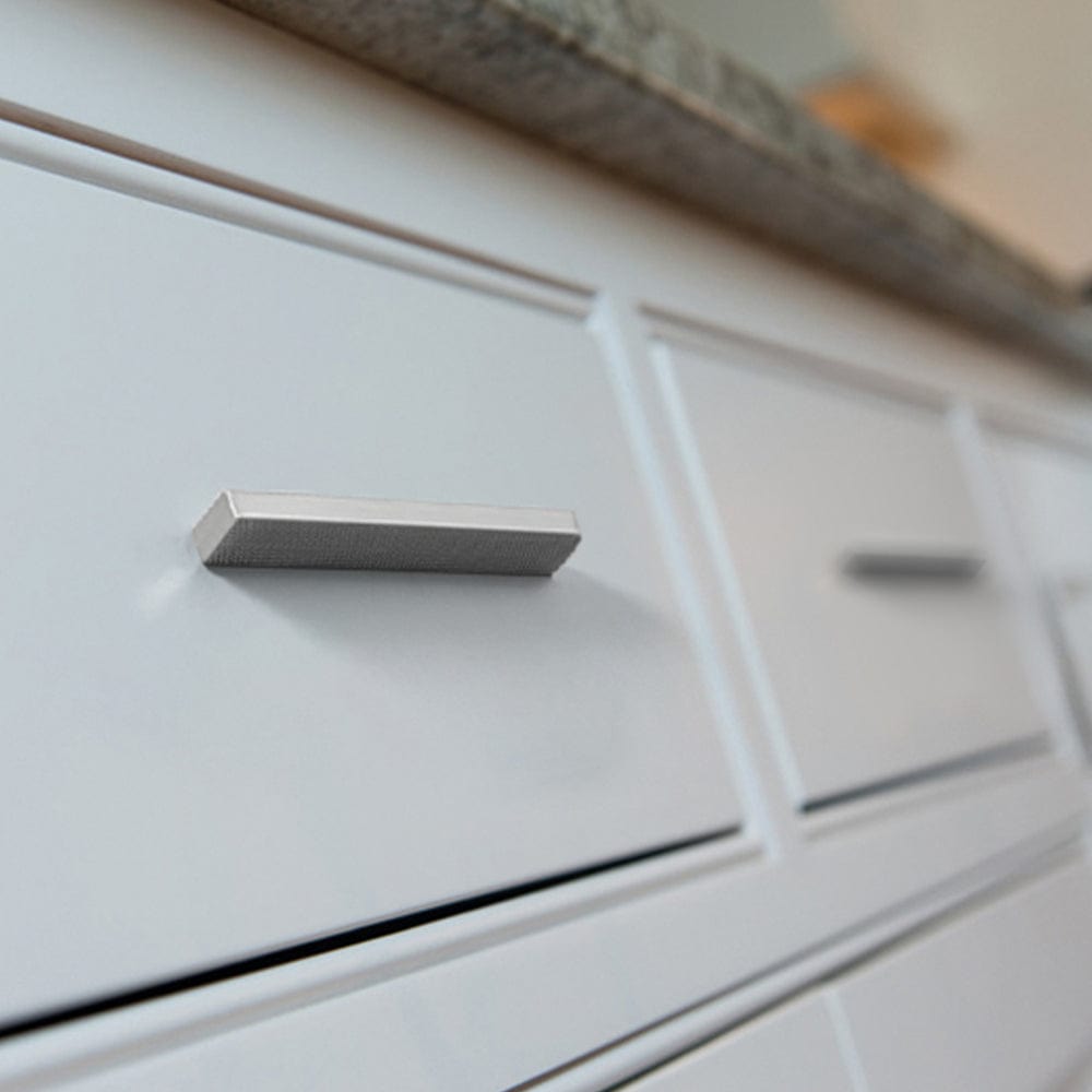 Modern Aluminum Knurled Cabinet Pull Handles - Comfortable Grip & Long - lasting