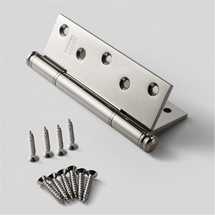 5 Inch Copper Door Hinge Titanium Silver Thick Hinge Interior Bedroom Door Hardware