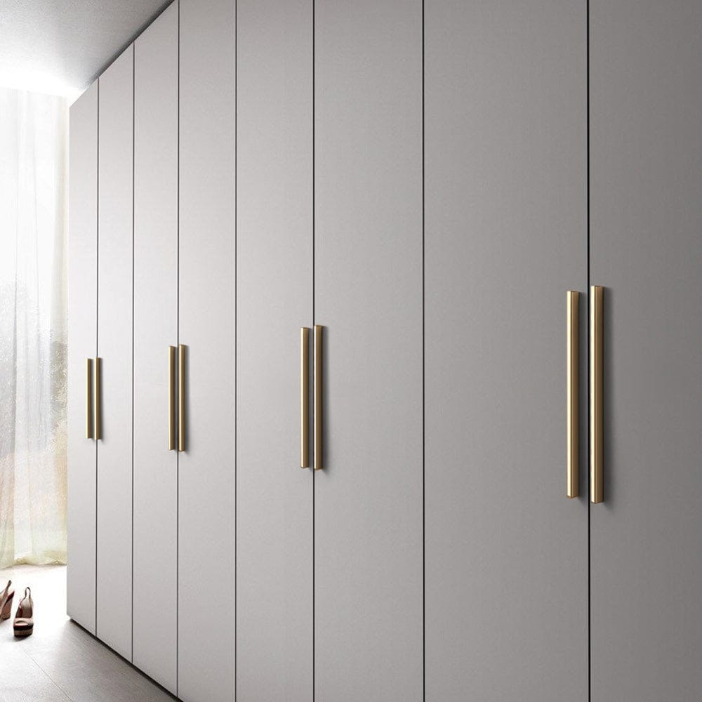 Modern Aluminum Knurled Cabinet Pull Handles - Comfortable Grip & Long - lasting