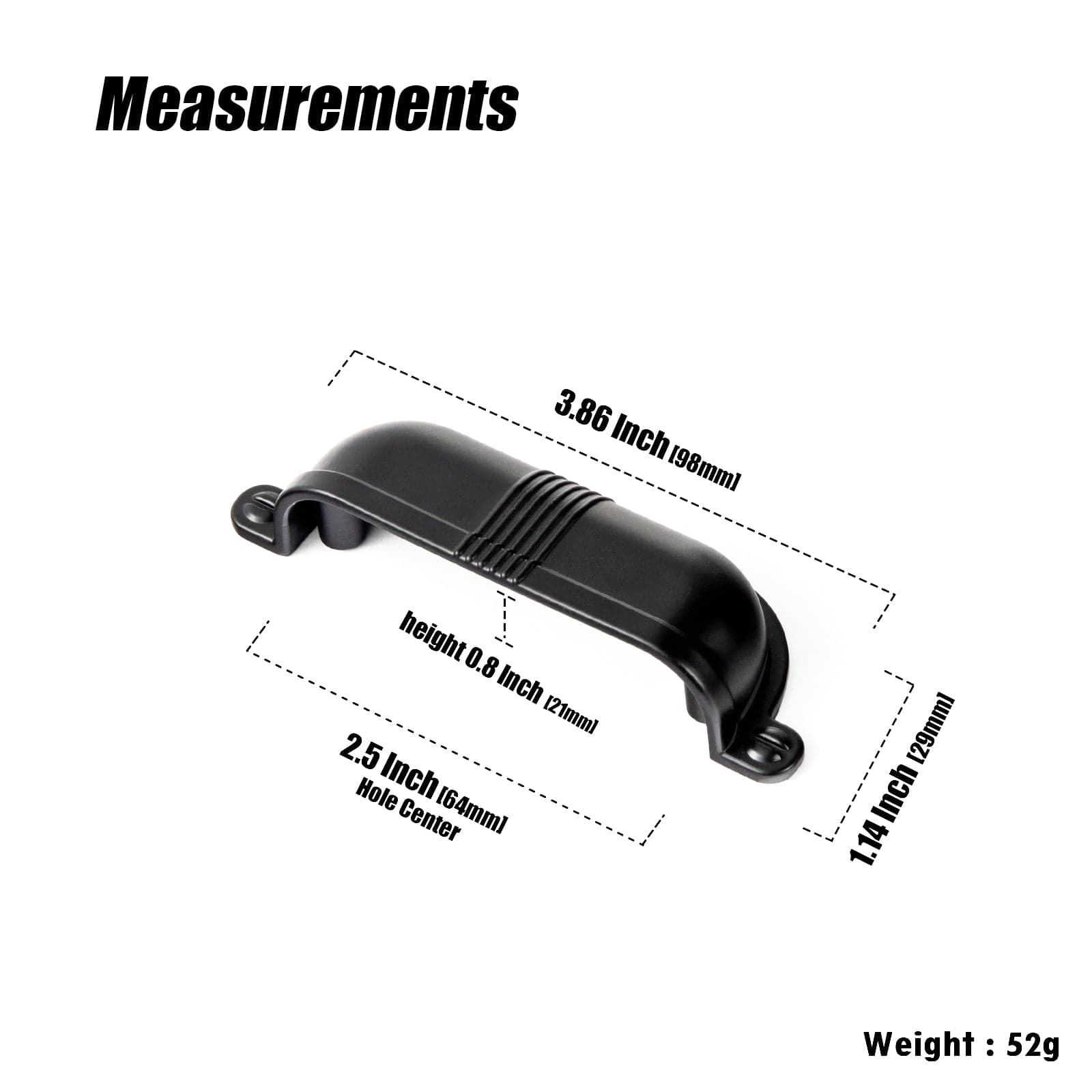 Elegant Vintage Cup Pulls with Textured Strap Design for Kitchen & Furniture