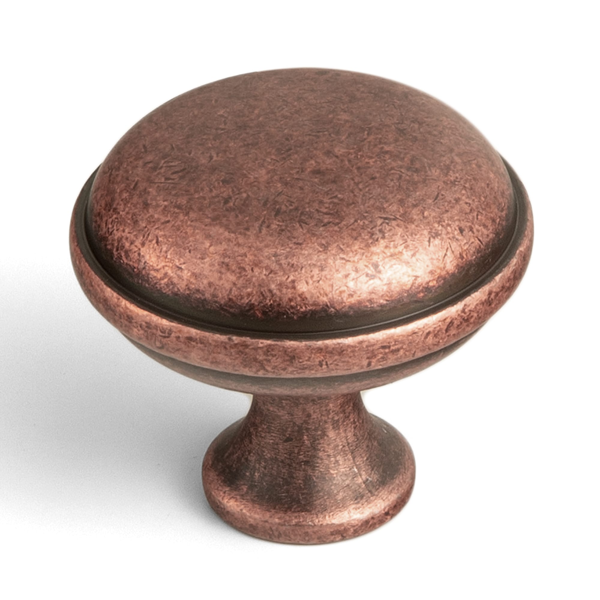 Classic Mushroom Cabinet Knob Zinc Alloy Round Cabinet Knob with Backplate for Kitchen Cabinet