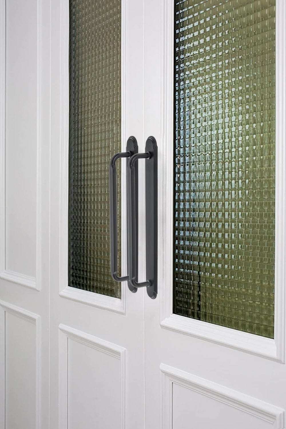 2 Pack Antique Brass Cabinet Pulls with Back Plate Zinc Alloy Drawer Handle with Long Back Plate